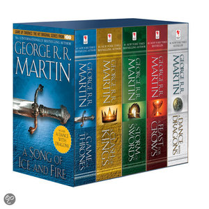 A Game of Thrones 5-Copy Boxed Set - A Song of Ice and Fire 1-5: A Game Of Thrones, A Clash Of Kings, A Storm Of Swords, A Feast For Crows, A Dance With Dragons - George R. R. Martin